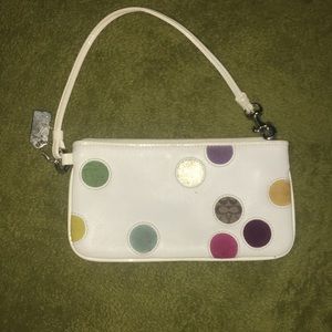 White Coach Wristlet